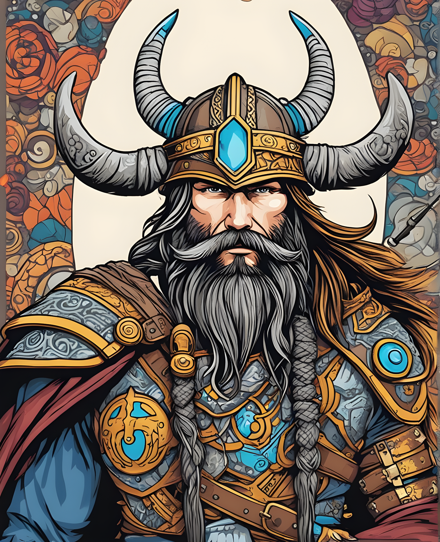 Vikings Collection PD (15) - Van-Go Paint-By-Number Kit