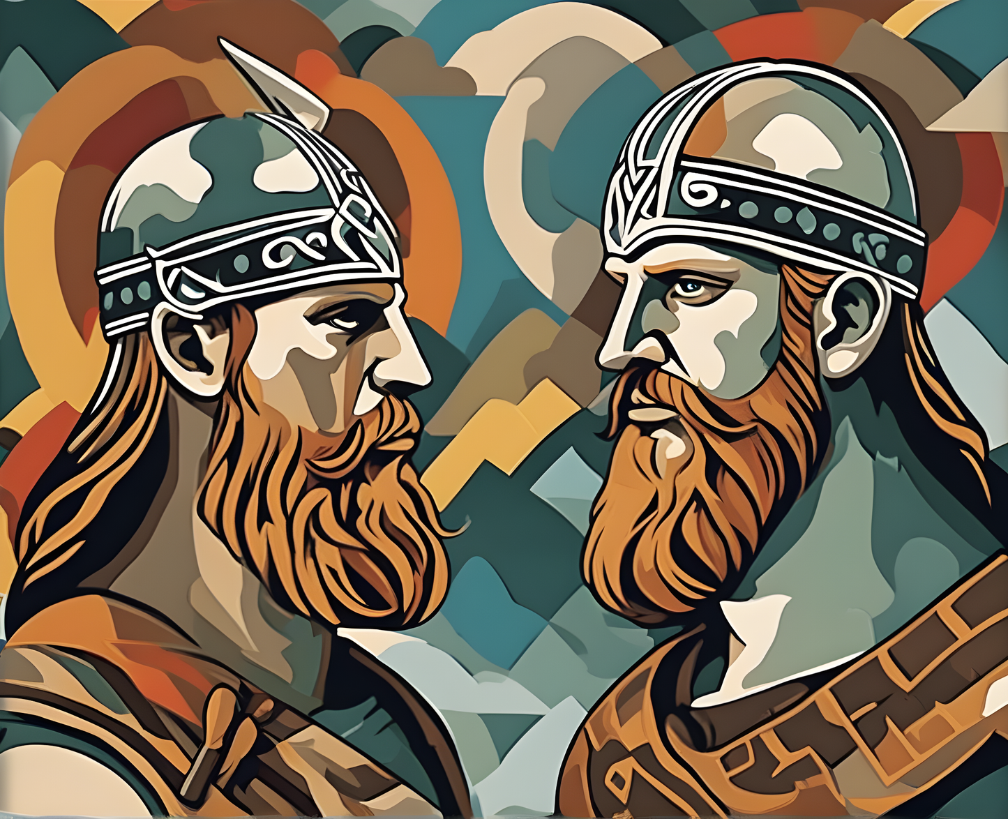 Vikings Collection PD (26) - Van-Go Paint-By-Number Kit
