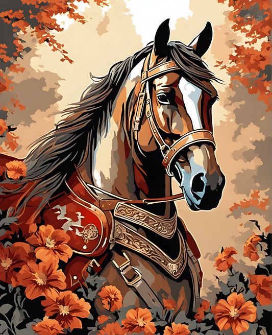 War Horse (2) - Van-Go Paint-By-Number Kit