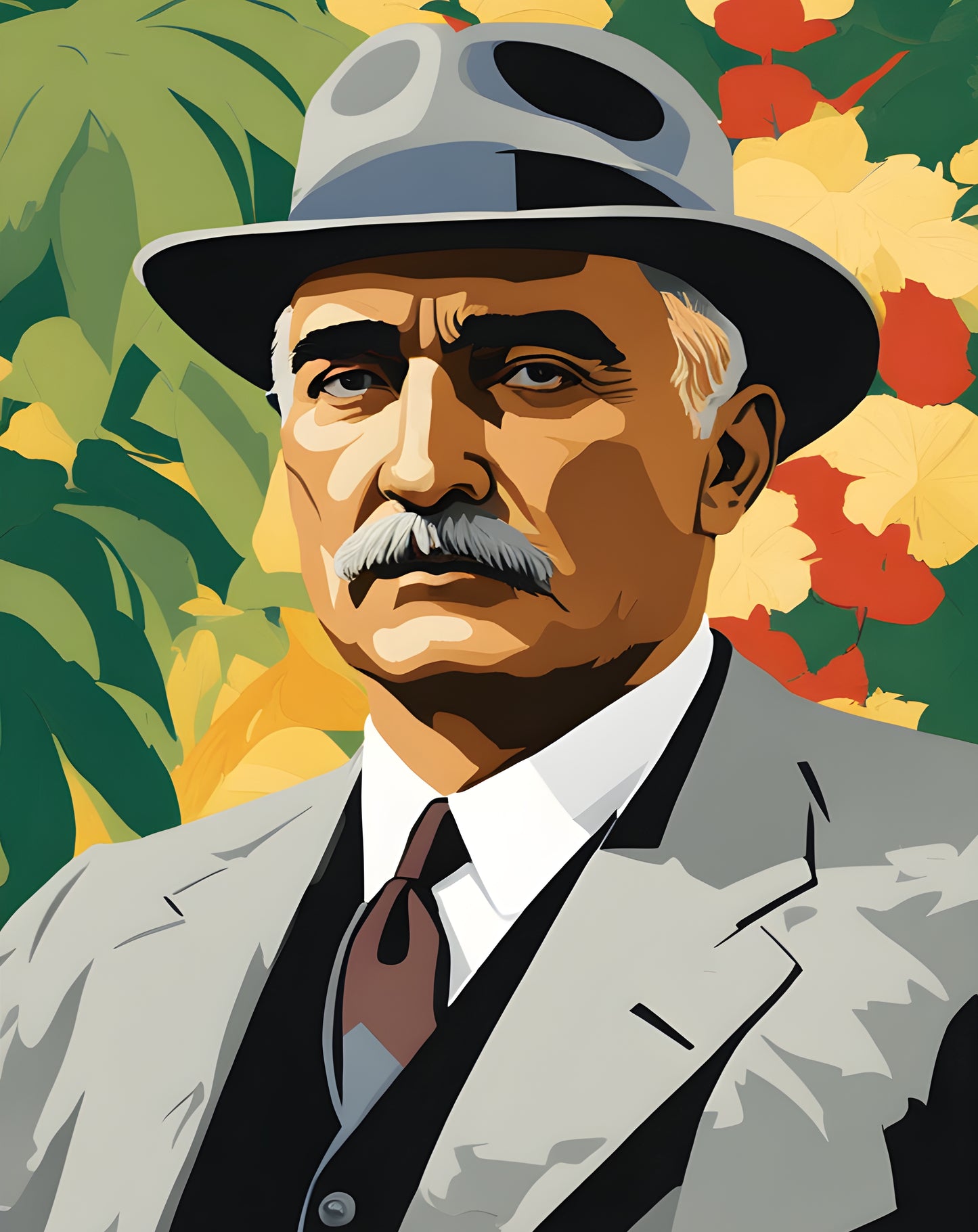 USA Presidential Portraits PD (43) - Warren G. Harding - Van-Go Paint-By-Number Kit