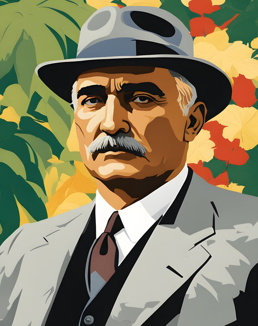 USA Presidential Portraits PD (43) - Warren G. Harding - Van-Go Paint-By-Number Kit