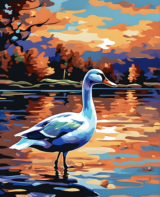 Waterfowl (2) - Van-Go Paint-By-Number Kit
