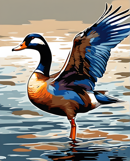 Waterfowl (1) - Van-Go Paint-By-Number Kit