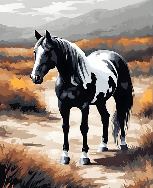 Wild Horse - Van-Go Paint-By-Number Kit