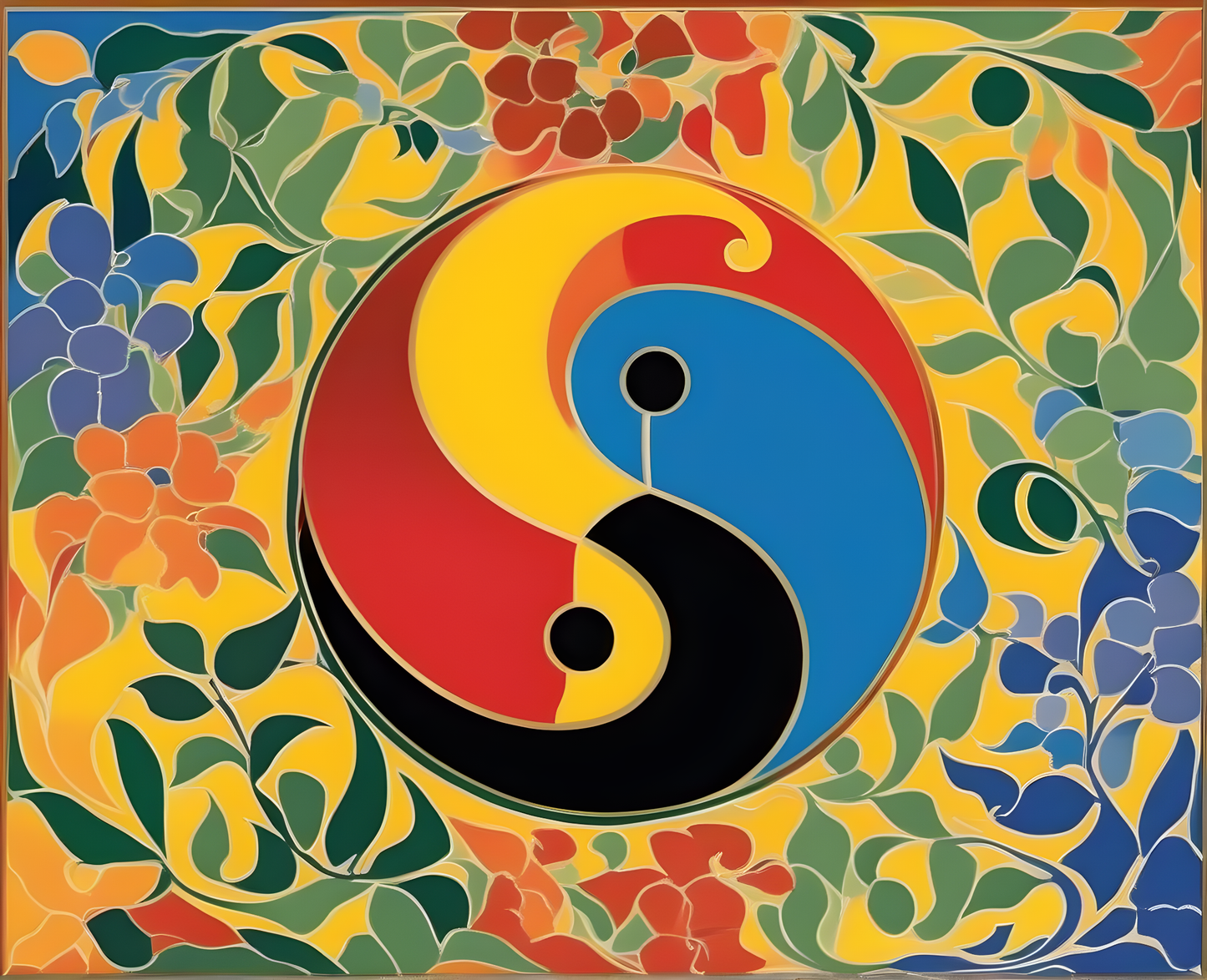 The Yin Yang Symbol (2) - Van-Go Paint-By-Number Kit