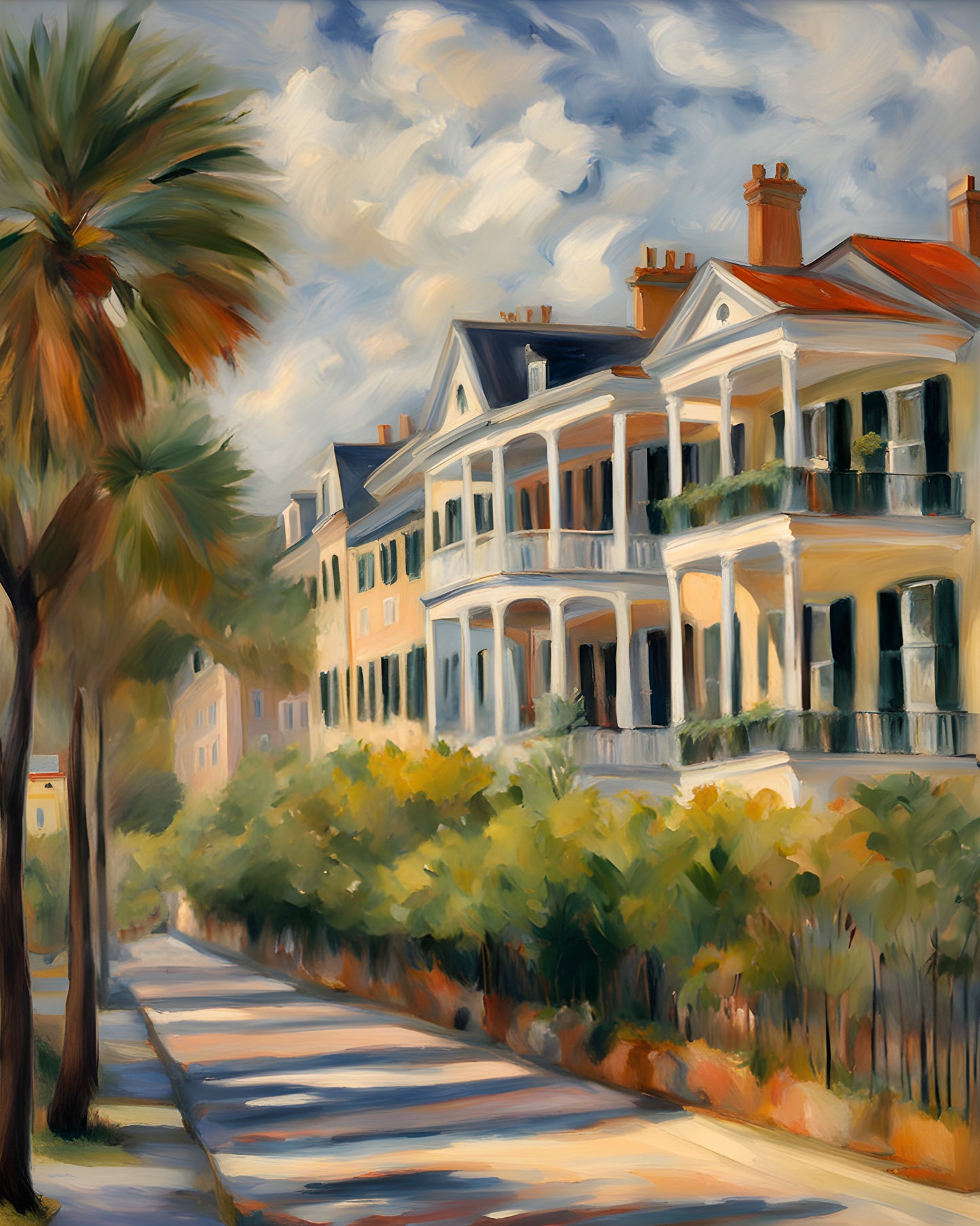 USA Great Places (46) - Charleston, South Carolina - Van-Go Paint-By-Number Kit