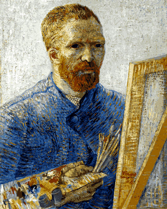 Vincent Van Gogh PD (104) - Self-portrait - Van-Go Paint-By-Number Kit