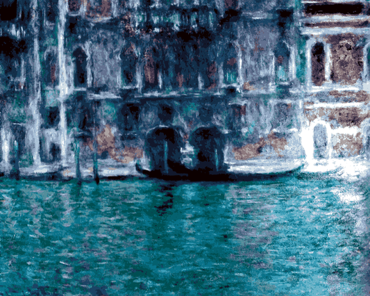 Claude Monet PD (119) - Da Mula Morosini Palace - Van-Go Paint-By-Number Kit