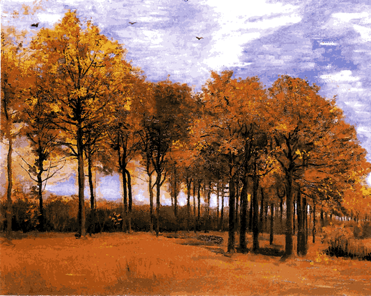 Vincent Van Gogh PD (11) - Autumn Landscape - Van-Go Paint-By-Number Kit