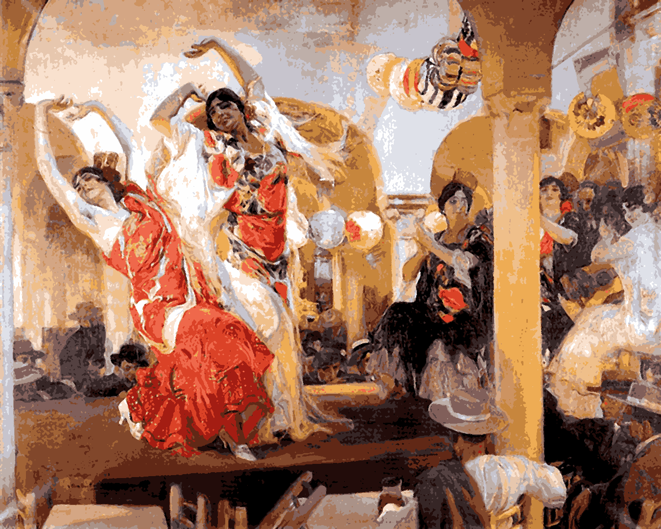 Spanish Dancer Collection PD (12) - By Joaquín Sorolla -  Van-Go Paint-By-Number Kit