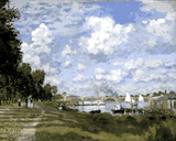 Claude Monet OD (12) - The Basin at Argenteuil - Van-Go Paint-By-Number Kit
