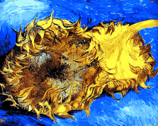 Vincent Van Gogh PD (139) - Sunflowers - Van-Go Paint-By-Number Kit