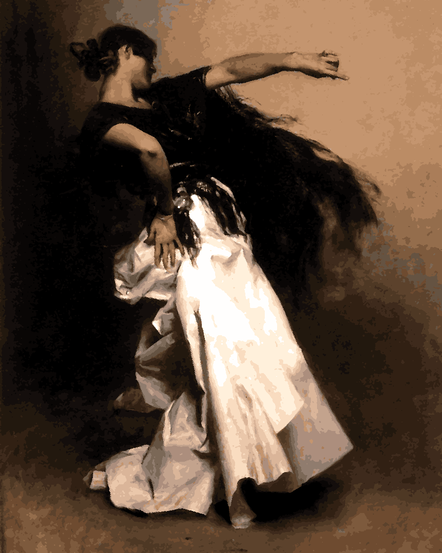 Spanish Dancer Collection PD (13) - By Sargent John Singer - Van-Go Paint-By-Number Kit
