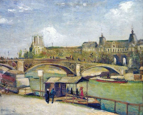Vincent van Gogh Collection (15) - Bridge Du Carrousel and the Louvre - Van-Go Paint-By-Number Kit