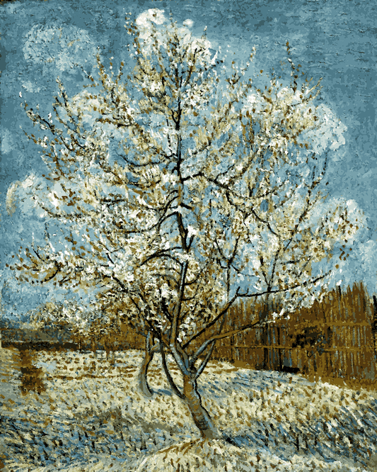 Vincent Van Gogh PD (154) - The pink peach tree - Van-Go Paint-By-Number Kit