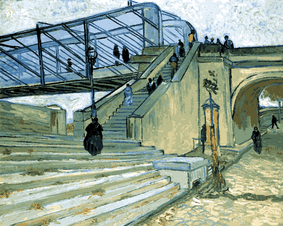Vincent van Gogh Collection (17) - Bridge Trinsically - Van-Go Paint-By-Number Kit