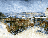Vincent Van Gogh OD (17) - Behind the Moulin de la Galette - Van-Go Paint-By-Number Kit