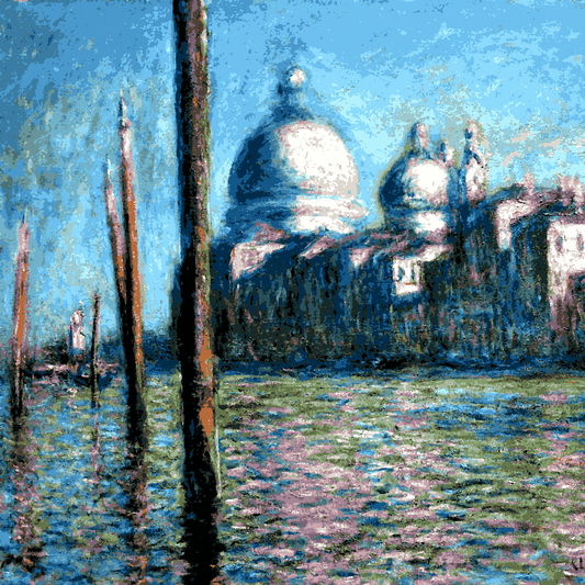 Claude Monet PD (182) - The Grand Canal - Van-Go Paint-By-Number Kit