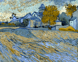 Vincent Van Gogh OD (186) - View of the Asylum and Chapel of Saint-Rémy - Van-Go Paint-By-Number Kit