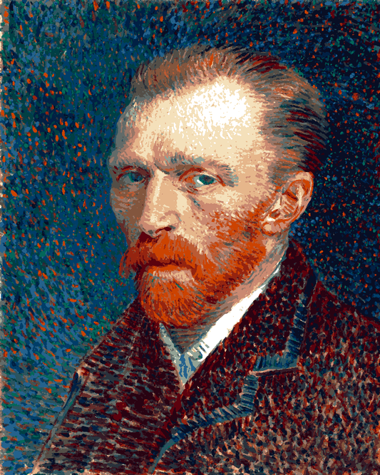 Vincent Van Gogh PD (189) - Self-Portrait - Van-Go Paint-By-Number Kit