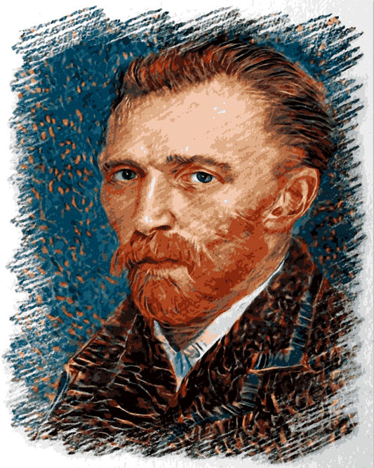 Vincent Van Gogh PD (190) - Self-Portrait - Van-Go Paint-By-Number Kit