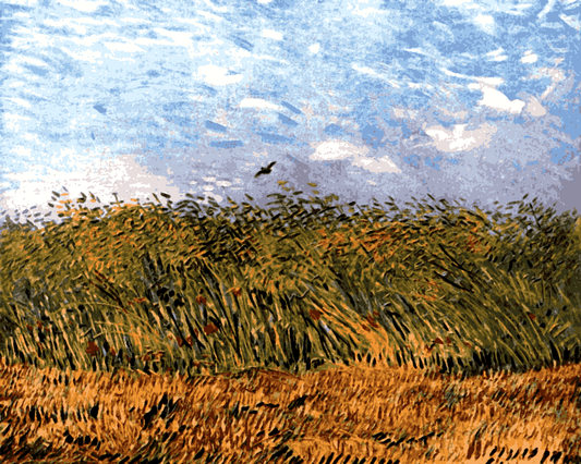 Vincent Van Gogh PD (196) - Wheat Field with a Lark - Van-Go Paint-By-Number Kit