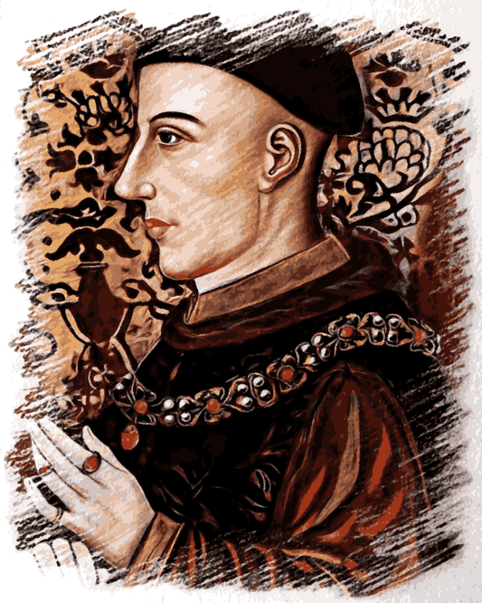 Royal Portrait PD (44) - Henry V of England - Van-Go Paint-By-Number Kit