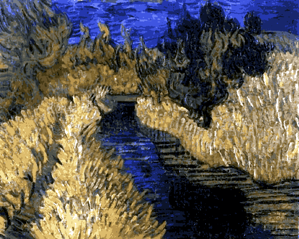 Vincent van Gogh Collection (1) - A little stream - Van-Go Paint-By-Number Kit
