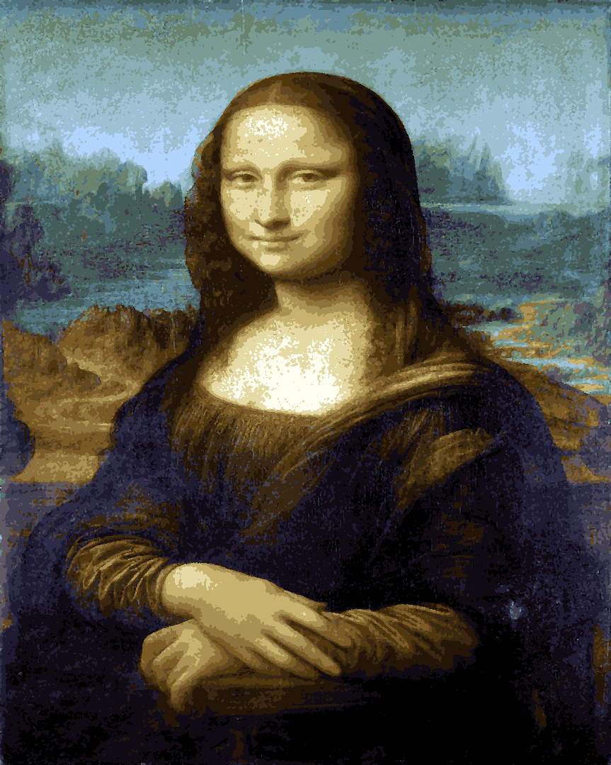 Mona Lisa by Leonardo da Vinci Collection PD (1) - Van-Go Paint-By-Number Kit