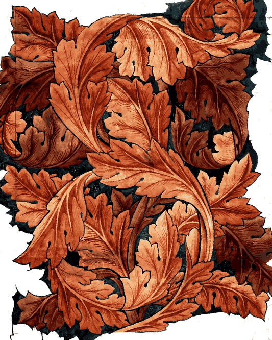 William Morris Collection PD (1) - Acanthus - Van-Go Paint-By-Number Kit