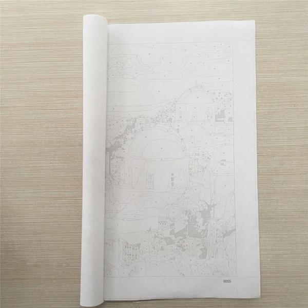 Rose de Noel by Carl Larsson (77) - Van-Go Paint-By-Number Kit