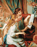 Girls at the Piano by Renoir - Van-Go Paint-By-Number Kit