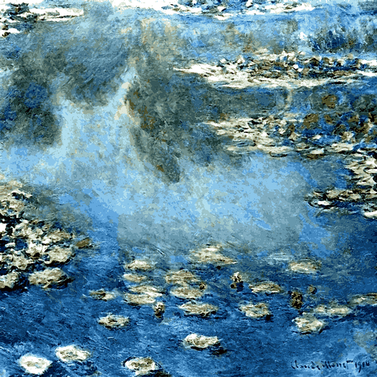 Claude Monet PD (206) - Water Lilies - Van-Go Paint-By-Number Kit