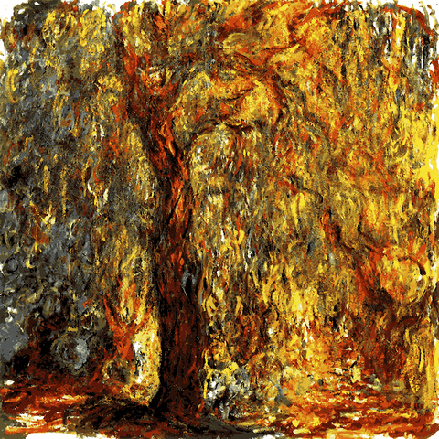 Claude Monet OD (211) - Weeping Willow - Van-Go Paint-By-Number Kit