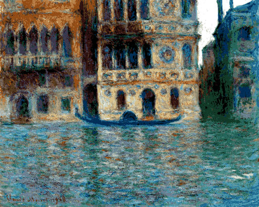 Claude Monet PD (224) - Venice, Palazzo Dario - Van-Go Paint-By-Number Kit