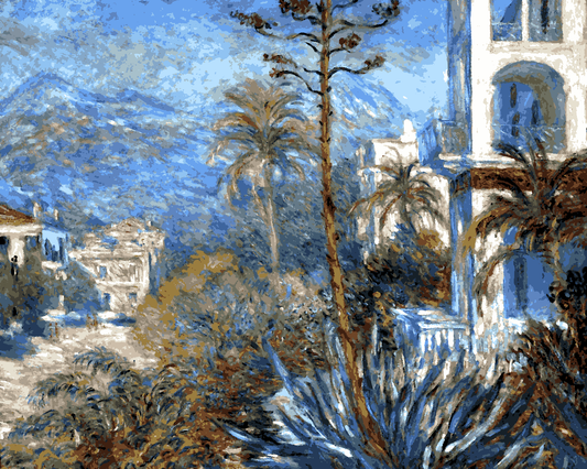 Claude Monet PD (230) - Villas at Bordighera - Van-Go Paint-By-Number Kit