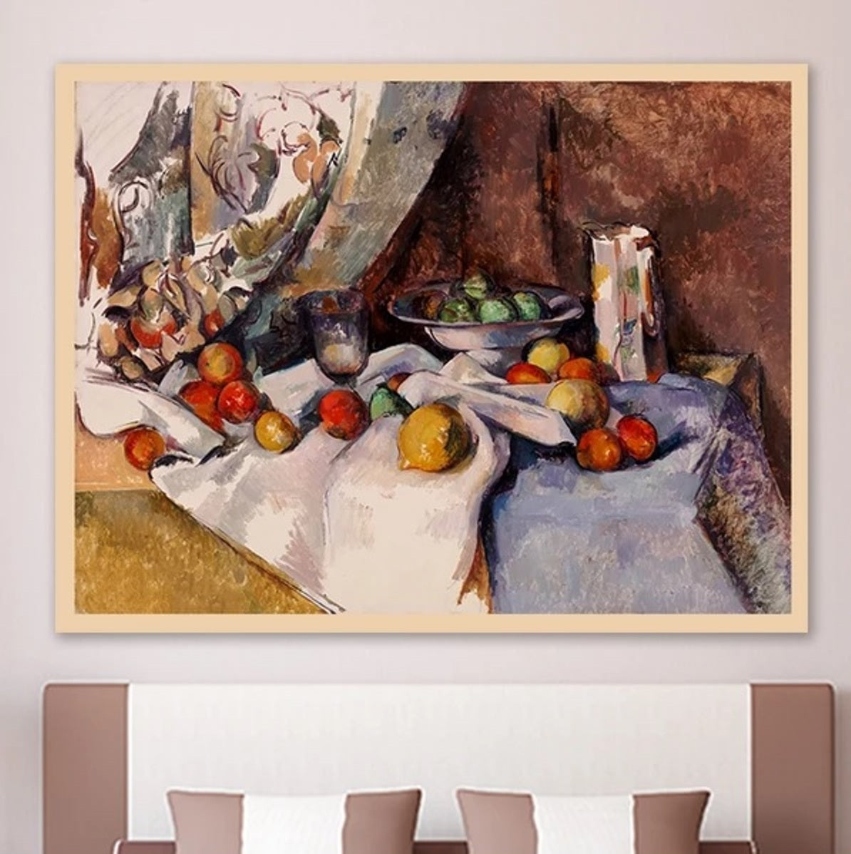Still Life with Apples by Paul Cezanne - Van-Go Paint-By-Number Kit