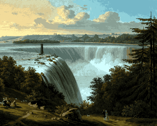 Niagara Falls Collection PD (24) - by Victor DeGrailly - Van-Go Paint-By-Number Kit
