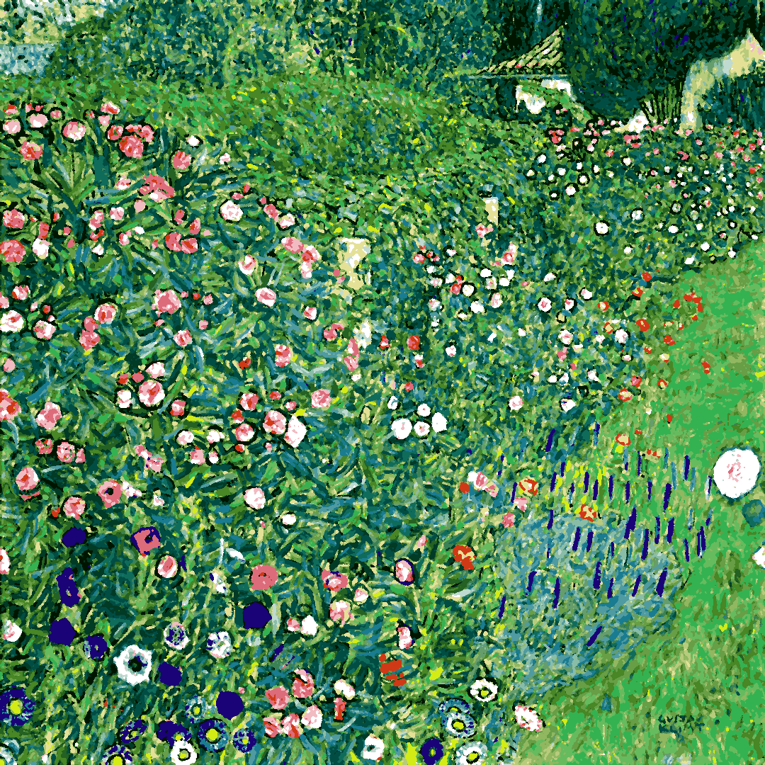 Gustav Klimt Collection PD (26) - Italian Horticultural Landscape - Van-Go Paint-By-Number Kit