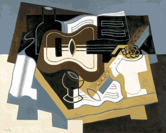 Juan Gris Collection PD (2) - Guitar and Clarinet - Van-Go Paint-By-Number Kit