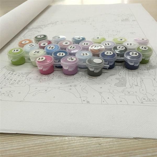 Owl eyes -  Van-Go Paint-By-Number Kit