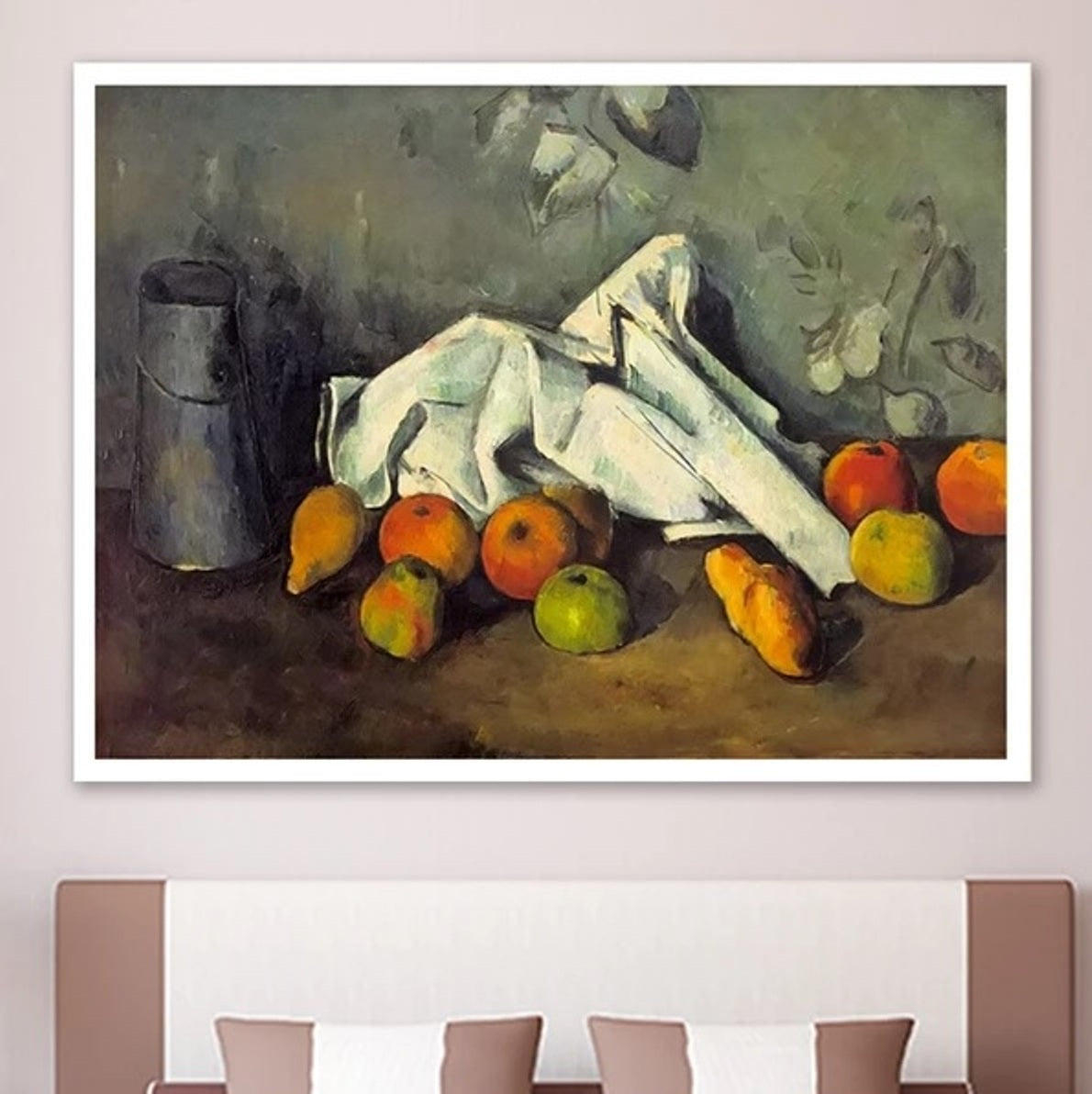 Milk Can and Apples by Paul Cezanne - Van-Go Paint-By-Number Kit