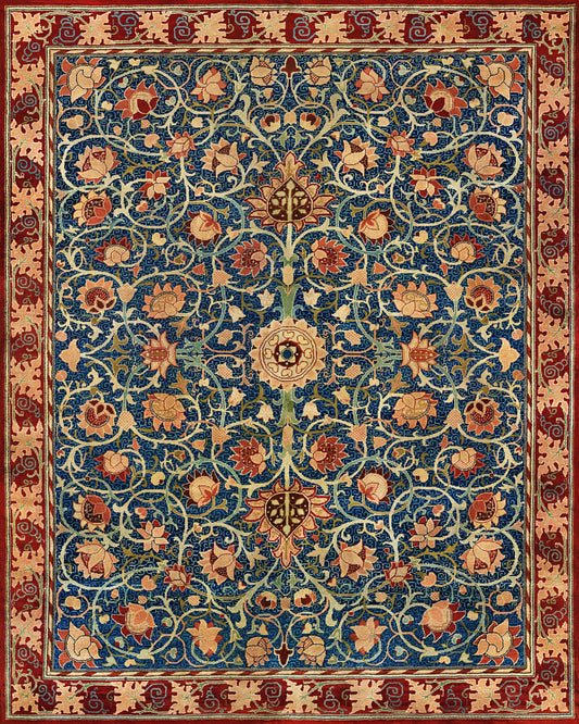 William Morris Collection PD (31) - Holland Park Carpet - Van-Go Paint-By-Number Kit