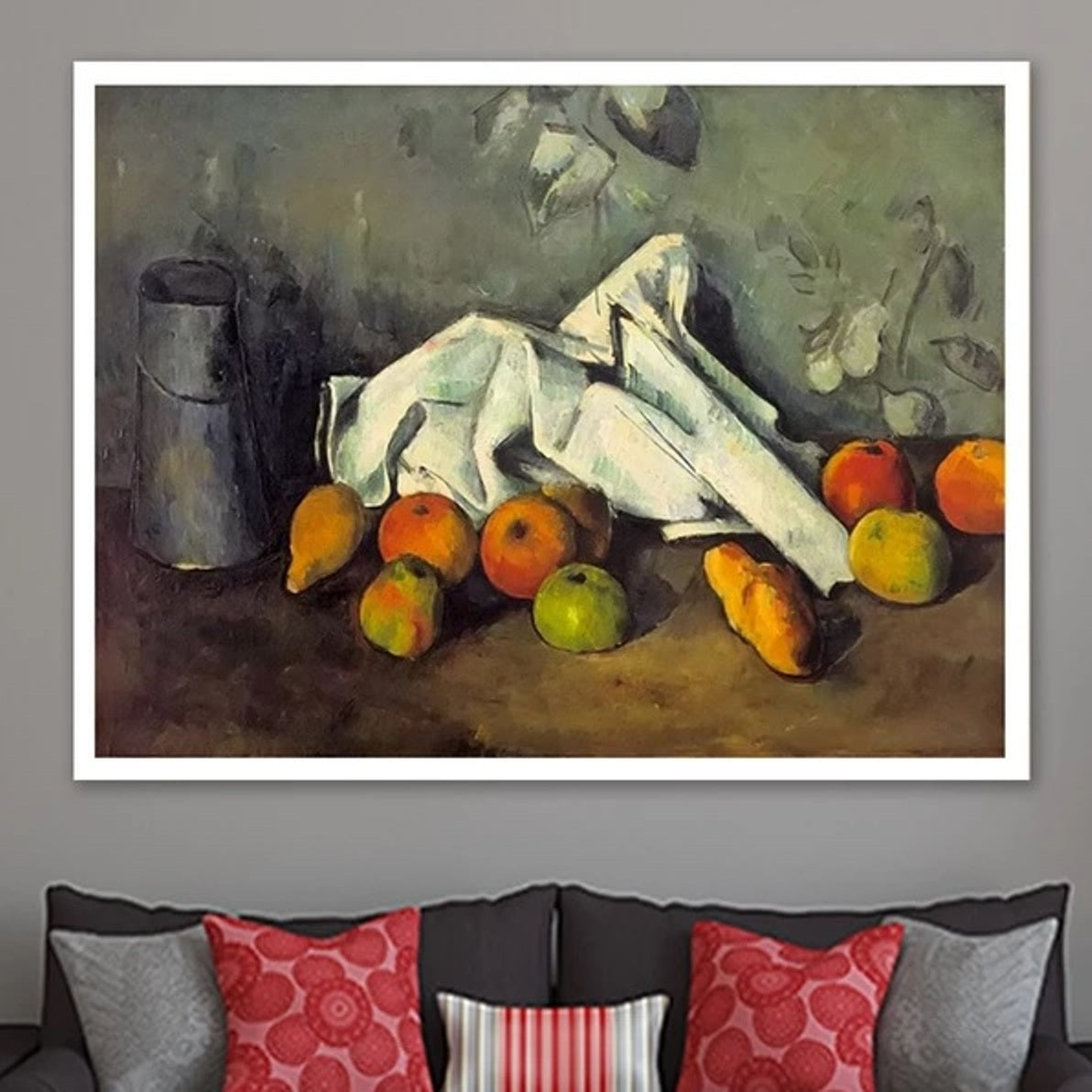 Milk Can and Apples by Paul Cezanne - Van-Go Paint-By-Number Kit