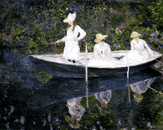 Claude Monet PD (34) - In the Norwegian - Van-Go Paint-By-Number Kit