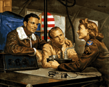 WW2 Collection OD (34) - Link Trainer - Van-Go Paint-By-Number Kit