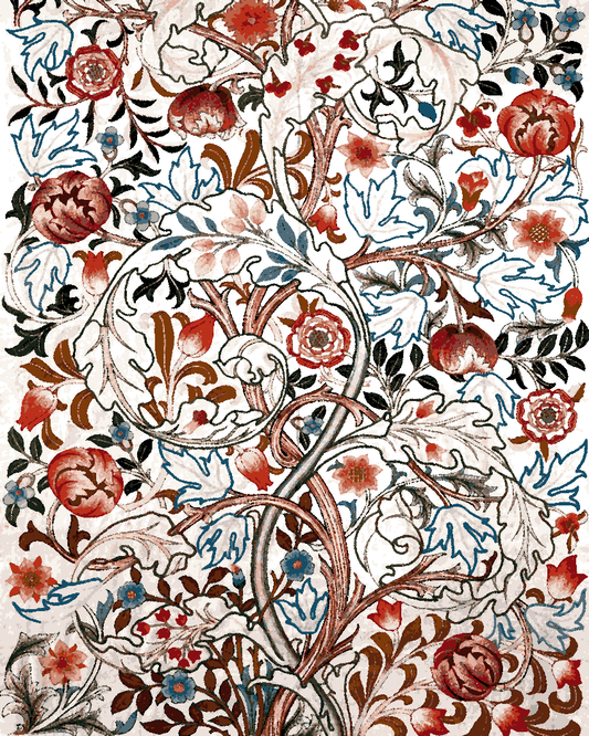 William Morris Collection PD (3) - Acanthus - Van-Go Paint-By-Number Kit