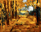Wassily kandinsky Collection (48) - Park Von St. Cloud - Herbst I - Van-Go Paint-By-Number Kit