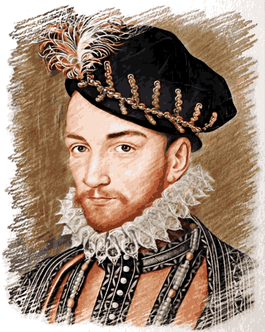 Royal Portrait PD (68) - Charles IX of France - Van-Go Paint-By-Number Kit