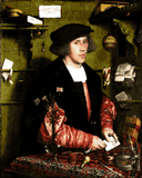 Famous Portraits (54) - Georg Giese by Hans Holbein the Younger - Van-Go Paint-By-Number Kit